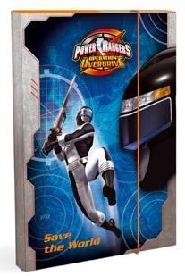 Box na malé A5 sešity Power Rangers