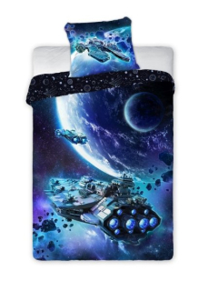 Povlečení Vesmír blue
